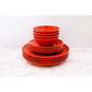 Tuxton Home Concentrix 18-Piece Ceramic Stoneware Service Set For 6