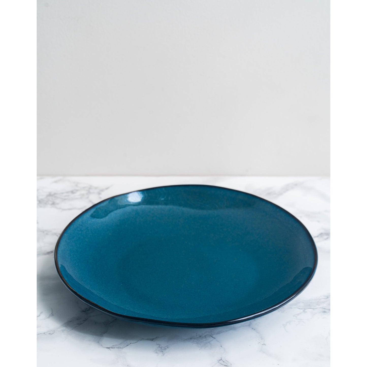 Tuxton Home Artisan 6-Piece Ceramic Stoneware Round Plate Set